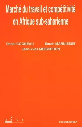 Couverture du produit · Marché du travail et compétitivité en Afrique sub-saharienne