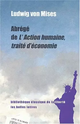 Couverture du produit · Abrégé de L'Action humaine, traité d'économie