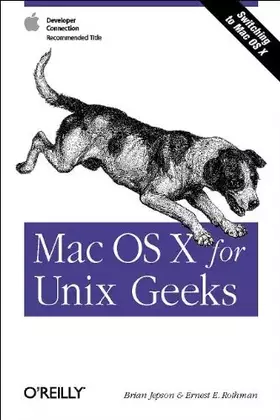 Couverture du produit · Mac OS X for Unix Greeks (en anglais)