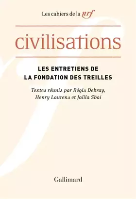 Couverture du produit · Civilisations: Actes du colloque des Treilles, chaire d'histoire contemporaine du monde arabe, Collège de France, 24-29 septemb