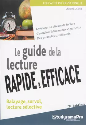 Couverture du produit · Le guide de la lecture rapide et efficace
