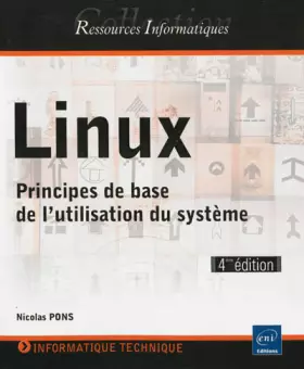 Couverture du produit · Linux - Principes de base de l'utilisation du système [4e édition]