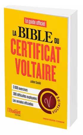 Couverture du produit · La Bible du Certificat Voltaire