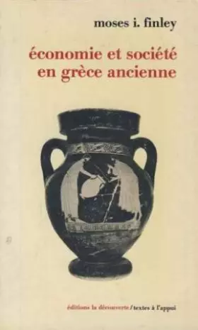 Couverture du produit · Economie et société en Grèce ancienne