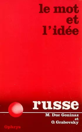 Couverture du produit · Russe : Le mot et l'idée
