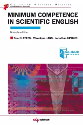 Couverture du produit · Minimum competence in scientific english