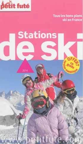 Couverture du produit · Petit Futé Stations de ski en France