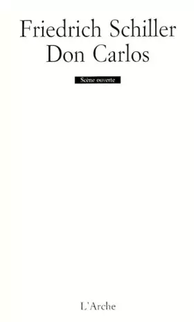 Couverture du produit · Don Carlos