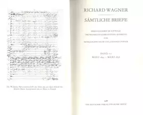 Couverture du produit · Sämtliche Briefe, Bd.7, März 1855 - März 1856: Gesamtausgabe in 35 Bänden und Supplementen / März 1855 - März 1856 (Richard Wag