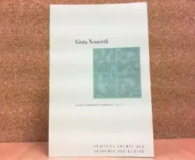 Couverture du produit · Gösta Neuwirth (Archive zur Musik des 20. Jahrhunderts)
