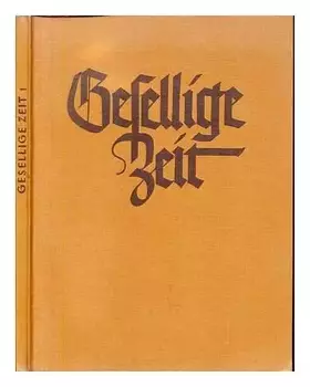 Couverture du produit · Gesellige Zeit. Liederbuch fur gemischten Chor