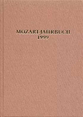 Couverture du produit · Mozart-Jahrbuch: 1999