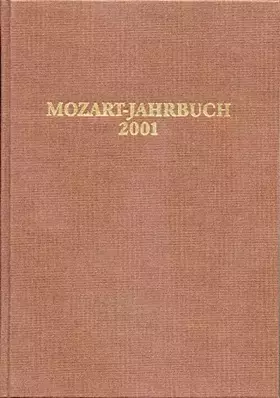 Couverture du produit · Mozart-Jahrbuch / Mozart-Jahrbuch 2001