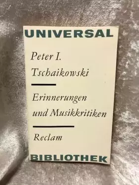 Couverture du produit · Erinnerungen und Musikkritiken