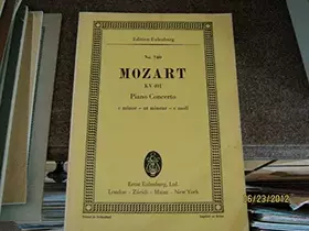 Couverture du produit · Piano Concerto C Minor, Kv 491 - Edition Eulenburg, No. 740