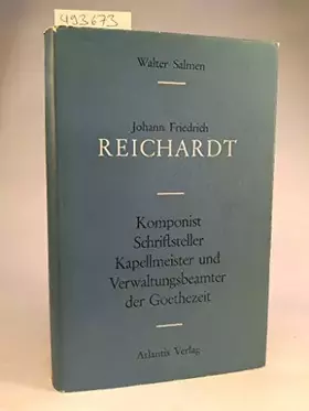Couverture du produit · Johann Friedrich Reichardt