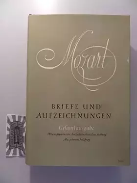 Couverture du produit · Mozart. Briefe und Aufzeichnungen Gesamtausgabe Band IV [4]: 1787-1857