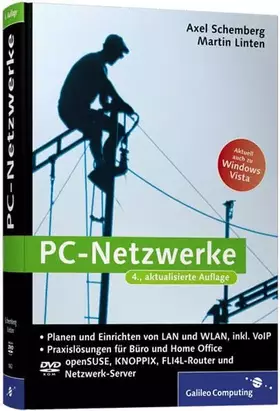Couverture du produit · PC-Netzwerke: LAN und WLAN einrichten. Mit VoIP (Voice over IP), Asterisk und Skype, openSUSE, Knoppix, FLI4L. Aktuell zu Windo