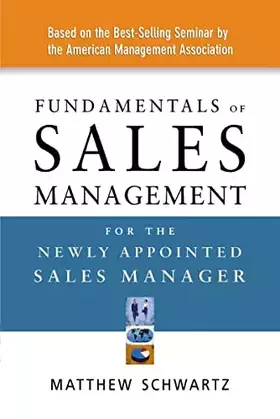 Couverture du produit · Fundamentals of Sales Management for the Newly Appointed Sales Manager