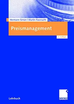 Couverture du produit · Preismanagement: Strategie - Analyse - Entscheidung - Umsetzung