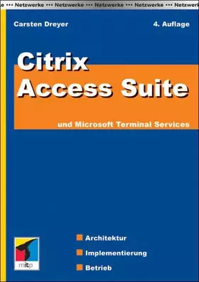 Couverture du produit · Citrix Access Suite: und Microsoft Terminal Services (mitp bei Redline)