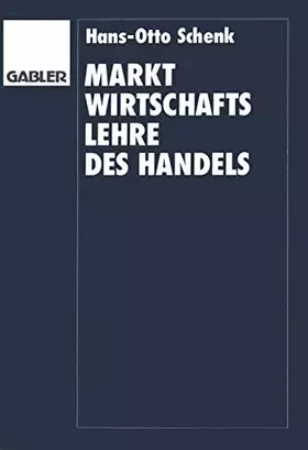 Couverture du produit · Marktwirtschaftslehre des Handels