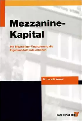 Couverture du produit · Mit Mezzanine-Finanzierung die Eigenkapitalquote erhöhen