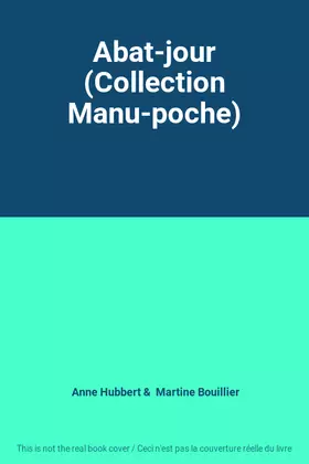 Couverture du produit · Abat-jour (Collection Manu-poche)
