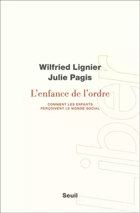 Couverture du produit · L'enfance de l'ordre
