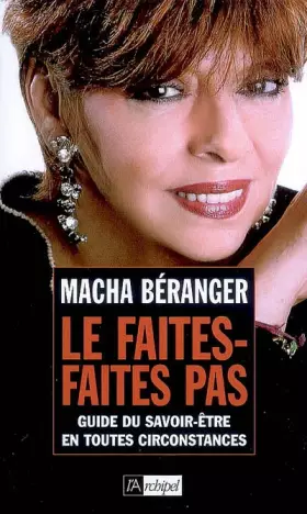 Couverture du produit · Le faites-faites pas : Guide du savoir-être en toutes circonstances