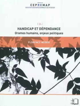 Couverture du produit · Handicap et dépendance : Drames humains, enjeux politiques