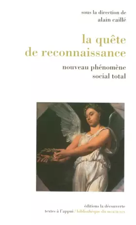 Couverture du produit · La quête de reconnaissance