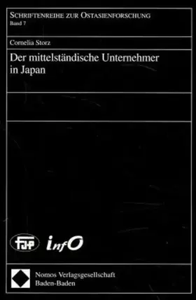 Couverture du produit · Der mittelständische Unternehmer in Japan: Diss. (Schriftenreihe zur Ostasienforschung)