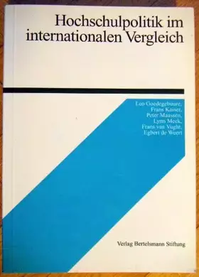 Couverture du produit · Hochschulpolitik im internationalen Vergleich: Eine länderübergreifende Untersuchung. Hrsg.: Bertelsmann Stift.