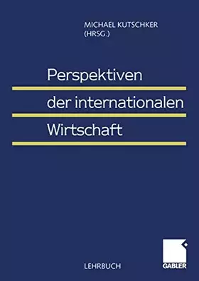 Couverture du produit · Perspektiven der Internationalen Wirtschaft.