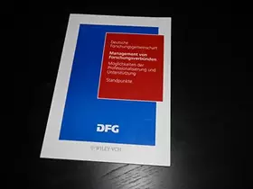 Couverture du produit · Management von Forschungsverbünden - Möglichkeiten der Professionalisierung und Unterstützung: Standpunkte: Möglichkeiten der P