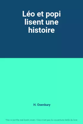 Couverture du produit · Léo et popi vont se promener