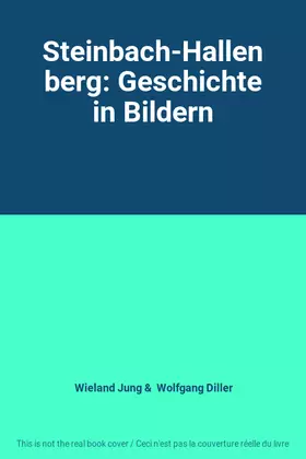 Couverture du produit · Steinbach-Hallenberg: Geschichte in Bildern