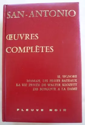 Couverture du produit · San Antonio : Oeuvres complètes, tome 18
