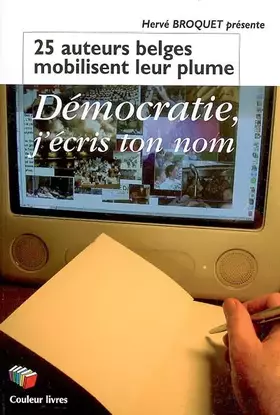 Couverture du produit · Democratie J'Ecris Ton Nom