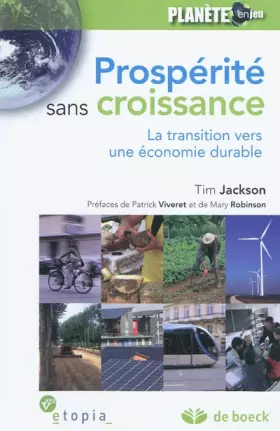 Couverture du produit · Prospérité sans croissance : La transition vers une économie durable