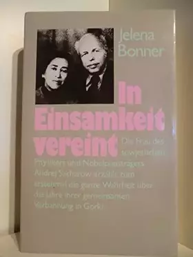 Couverture du produit · In Einsamkeit vereint