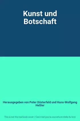 Couverture du produit · Kunst und Botschaft