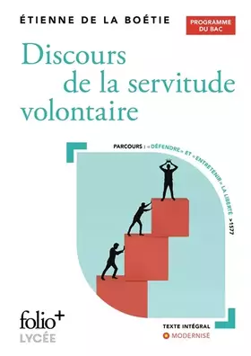 Couverture du produit · Discours de la servitude volontaire: Bac 2026