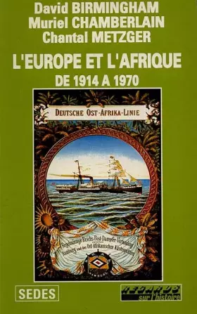 Couverture du produit · L'Europe et l'Afrique de 1914 à 1970