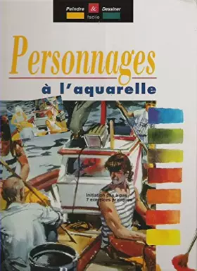 Couverture du produit · PERSONNAGES A L'AQUARELLE