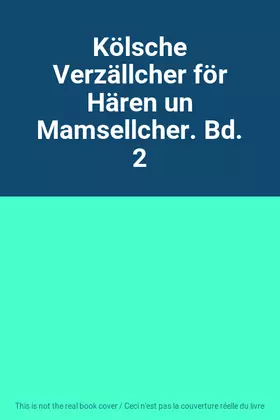 Couverture du produit · Kölsche Verzällcher för Hären un Mamsellcher. Bd. 2