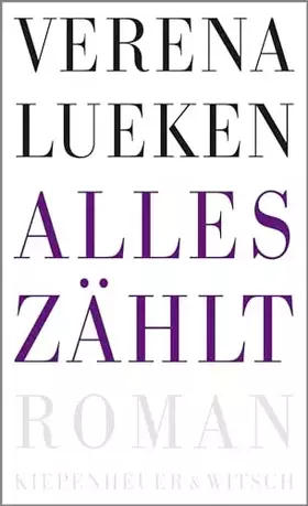 Couverture du produit · Alles zählt: Roman