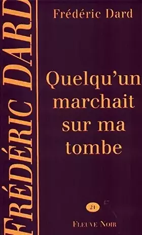 Couverture du produit · Quelqu'un marchait sur ma tombe