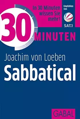 Couverture du produit · 30 Minuten Sabbatical